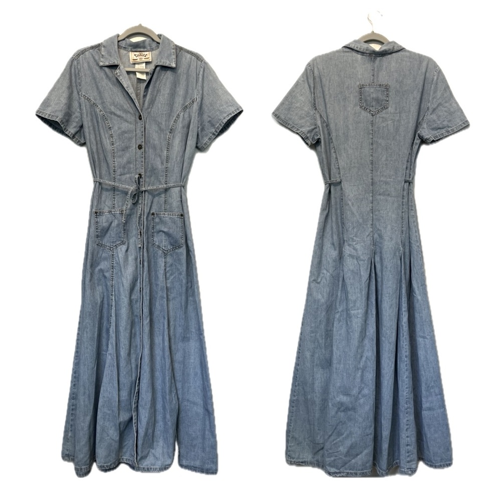 Vintage Blue Denim Dress